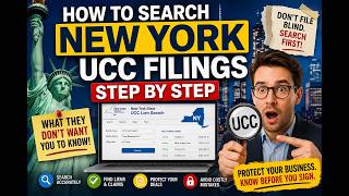 How to search New York UCC filings step by step