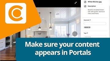 How to make sure your content appears in Portals