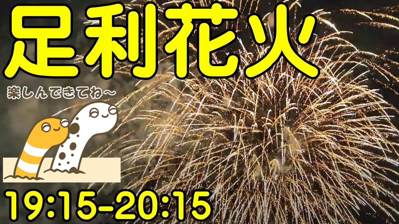 第106回足利花火大会2022 YouTubeサムネイル 1