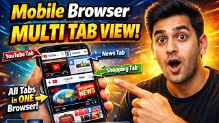 Mobile Me Laptop Jaisa Browser 😱 | Multi Tab Browser App You MUST TRY! #youtubevideo  screenshot 1