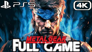 METAL GEAR SOLID PS5 Gameplay Walkthrough FULL GAME (4K 60FPS) No Commentary (Master Collection)