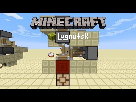 Minecraft: Drop Down Redstone Ceiling Lamp