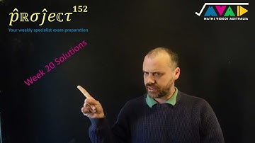 Project152 Week 20 Solutions