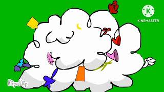 Sprunki Fight Cloud Green Screen