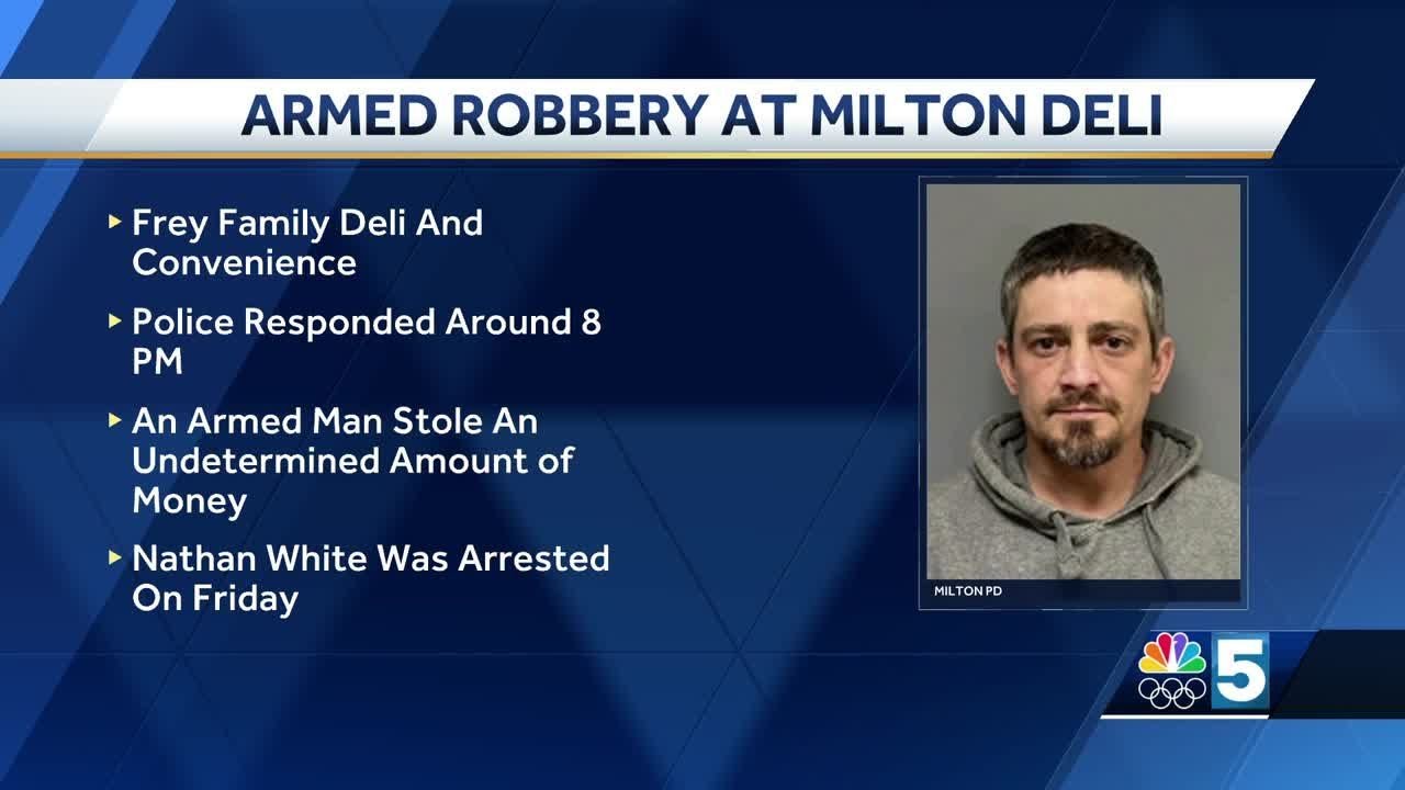Police arrest suspect who robbed a Milton convenience store at gunpoint ...