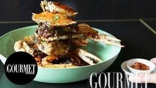 Kylie Kwong stir-fried blue swimmer crab recipe | Gourmet Traveller screenshot 2