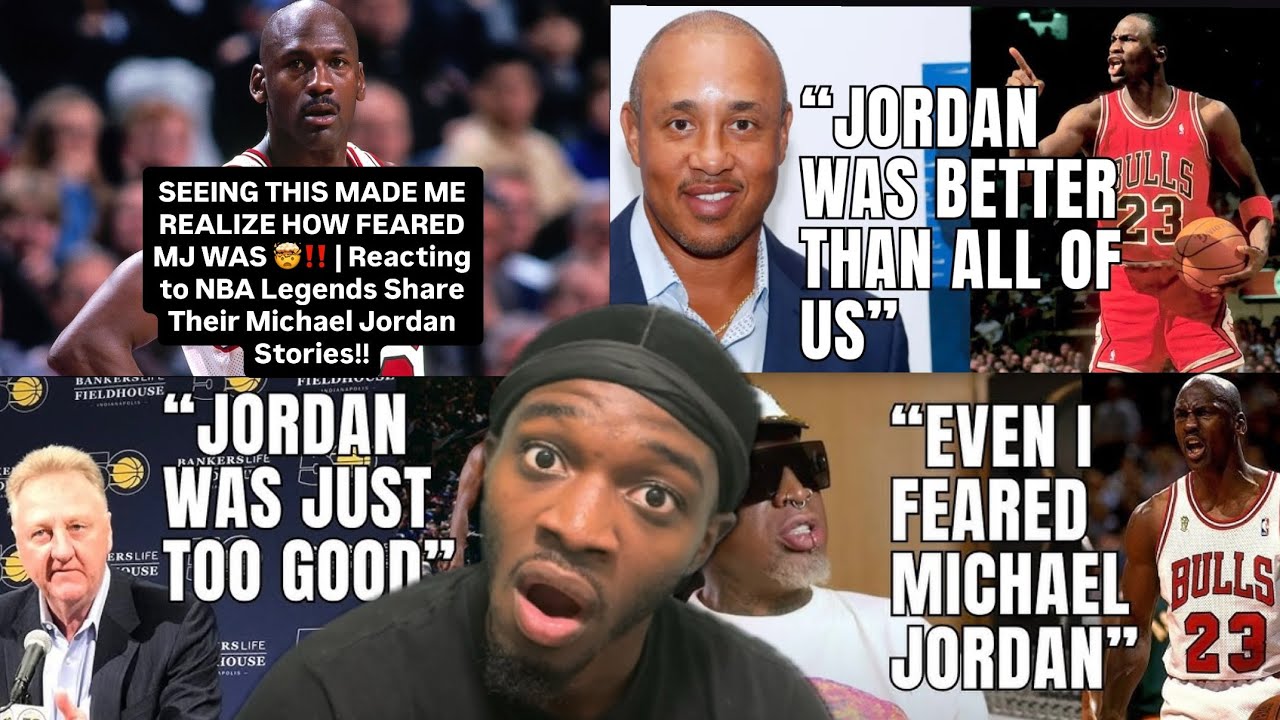 МАЙКЛ ДЖОРДАН БЫЛ САМЫМ ОПАСНЫМ СПОРТСМЕНОМ!! | Реакция на истории легенд НБА о Майкле Джордане!!