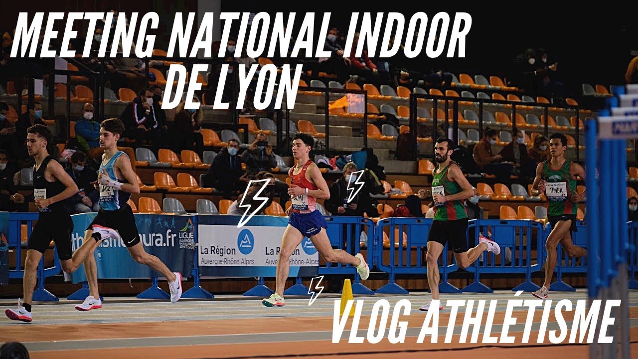 3000m Indoor - Vlog Athlétisme - Meeting National Indoor de Lyon - - Moins de 8min20 ? 😱