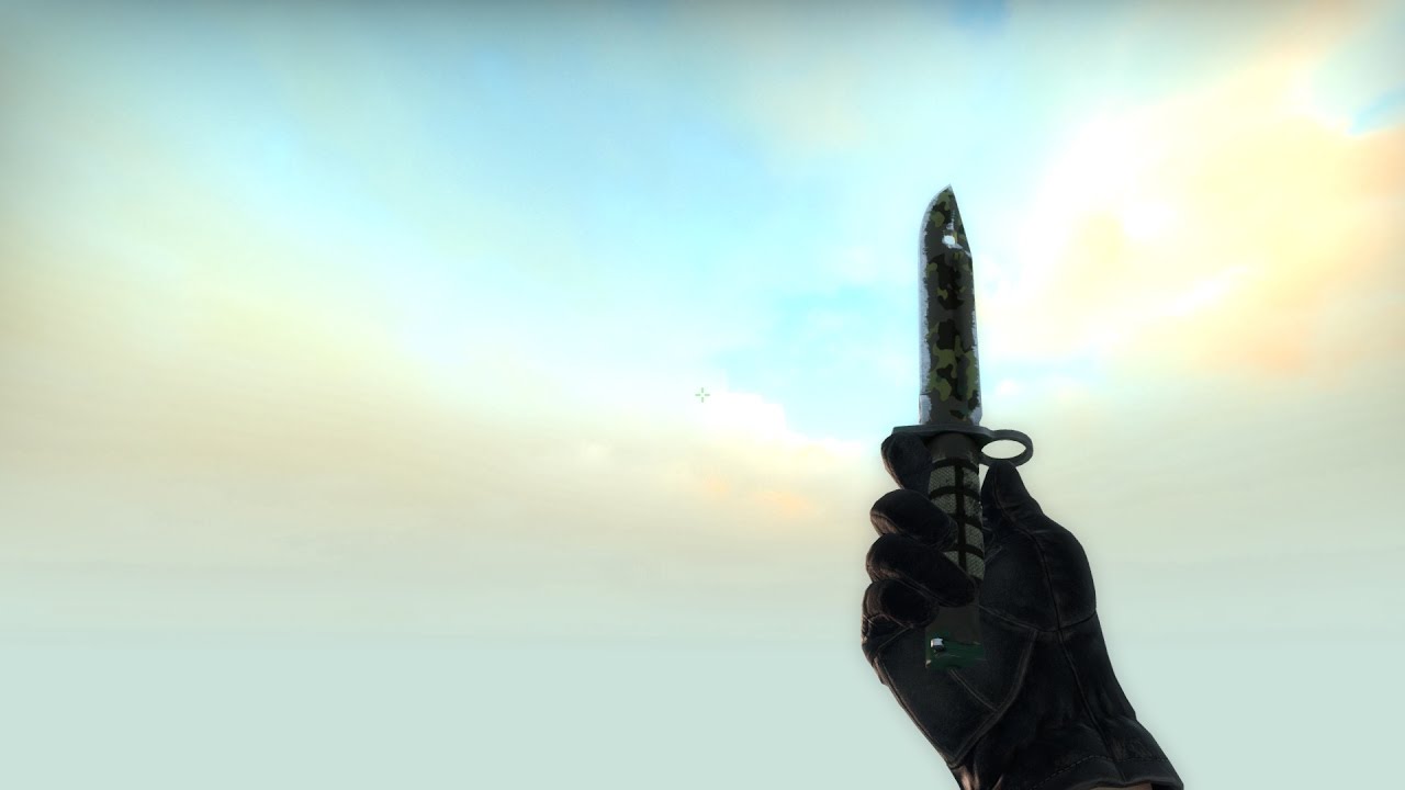 CS:GO Knife Showcase - Bayonet Boreal Forest [Field Tested] - YouTube