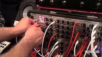 Pittsburgh Modular Systhesizers Patchbox and Game System at the Musikmesse 2015