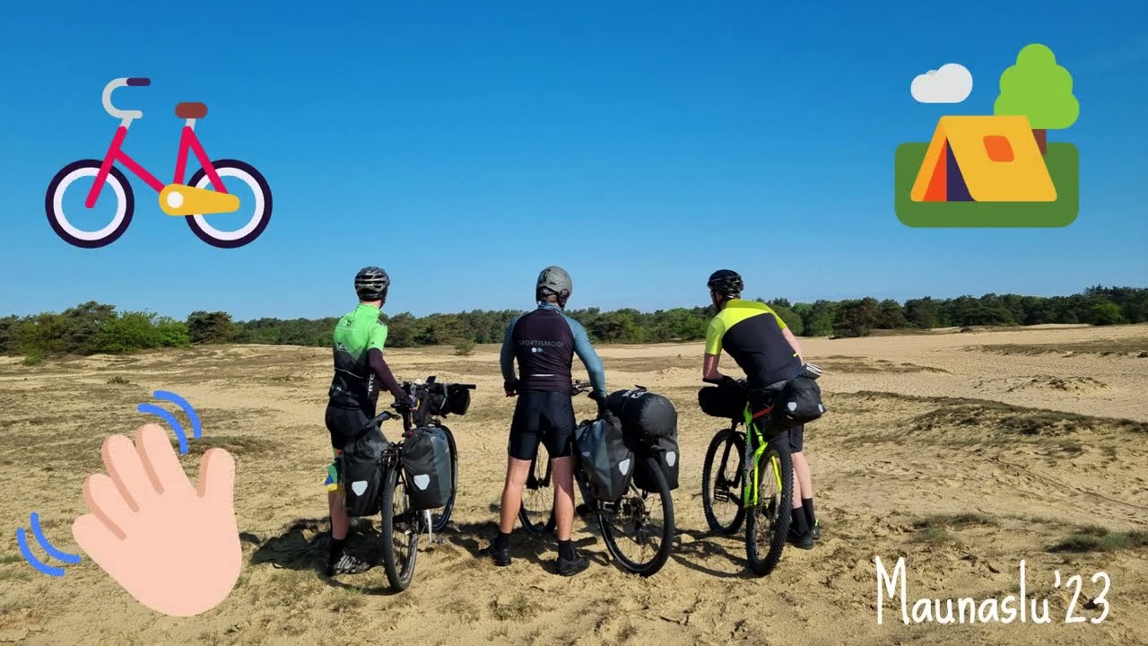 Mei 2023: Bikepacking Veluwe, Gravel, Green Divide, Logeren bij de boswachter, Zanderdennen