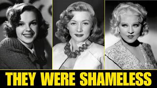 The Most SHAMELESS Golden Age Actresses Of All Time, DID EVERYTHING TO GET FAME