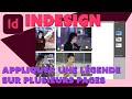 Indesign - Astuces - Appliquer une légende à tout un document