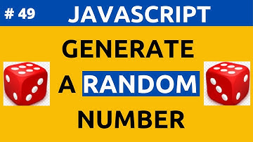 How to Generate a Random Number Using JavaScript Part 49 || Create Random Number In Hindi