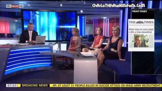 Charlotte Hawkins on Sky News Sunrise 17th August 2010 - Part 2 of 3