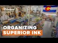 How Superior Ink Manages Their 15,000 Sq. Ft. Screen Print Shop