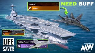 H-10 Need Serious Buff 💪 Not Like Bomer 🥀 Only Striker & Drone My Life Saver 🔥- Modern Warships 