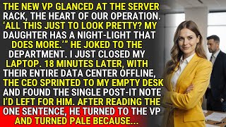 VP Mocked My Server Rack. 18 Minutes Later, His Career Crashed. | #CareerEndgame