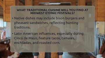 What Traditional Cuisine Will You Find At Midwest Ethnic Festivals? - The Midwest Guru