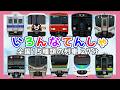 【新型車両も大爆走！】 いろんな電車と新幹線たっぷり 🚋 JR鹿児島本線 ・ 熊本電鉄 ・ 小田急小田原線 ・ 西武新宿線、 いろんなでんしゃ！【電車 子供 人気】 130km/hの走行シーン集