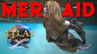 I Made Friends with a Mermaid in Atlas! - Atlas Official PVP Ep 6