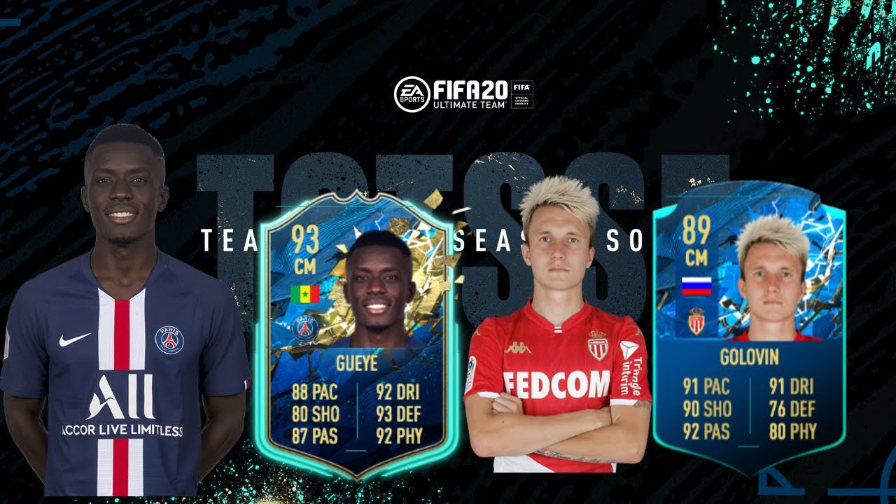 HOW TO QUICKLY COMPLETE TOTSSF GUEYE & GOLOVIN - CRAZY LINK TO TOTSSF NEYMAR AND MBAPPÉ ! FIFA 20