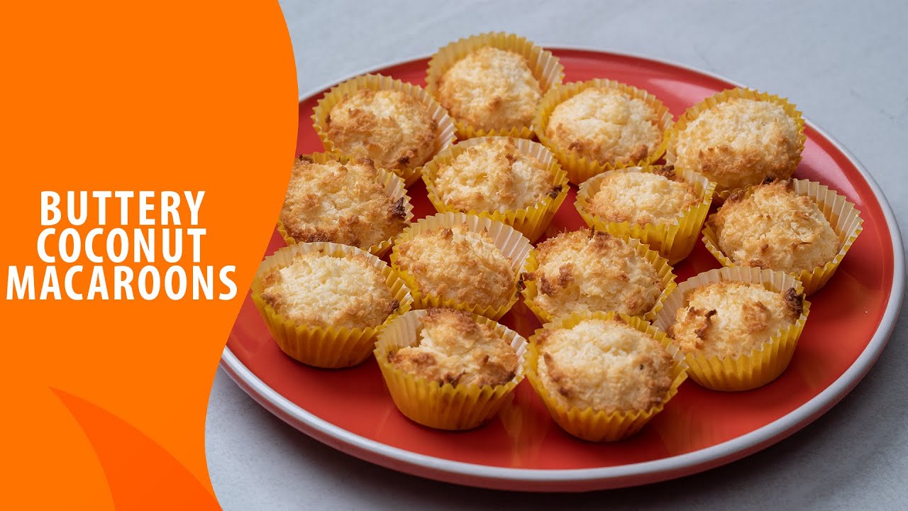 Buttery Coconut Macaroons YouTube