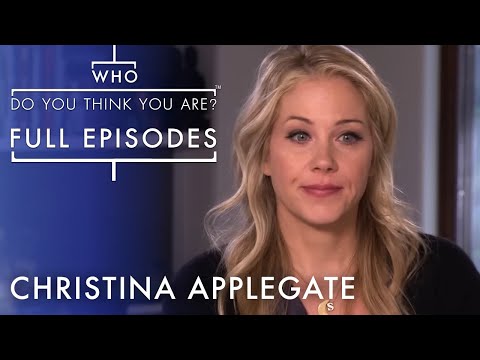 Christina Applegate Season 4 Episode 2 Full Episode Who Do You Think You Are U S 