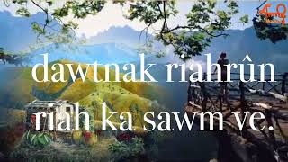 Dawtnak  Riahrûn      Hlasa: Ṭial Sui