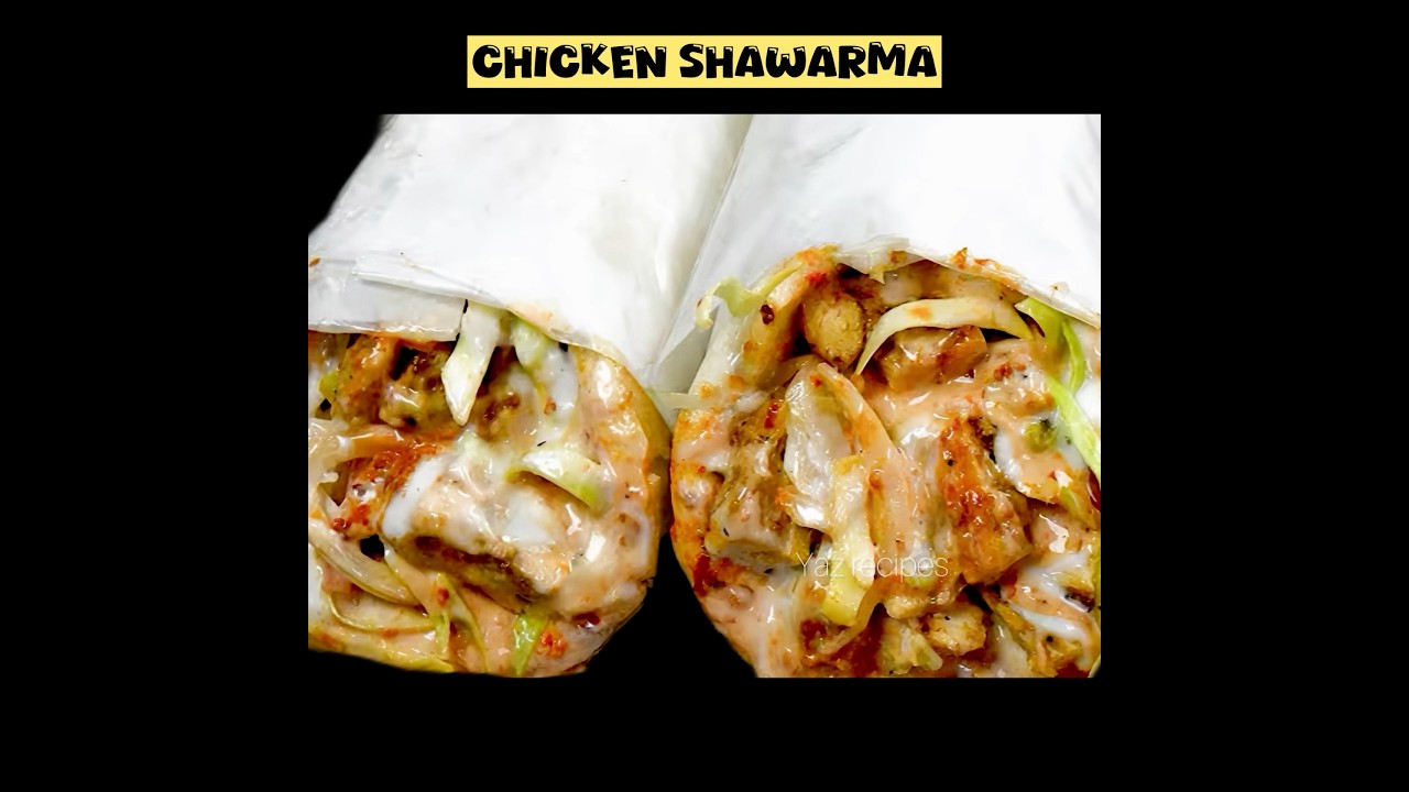 Homemade chicken shawarma recipe in tamil |Chicken shawarma |Shawarma recipe in tamil |chicken roll
