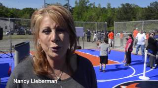 WNBA Legend Nancy Lieberman Opens New Basketball Court