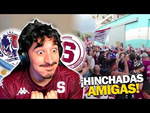 🇦🇷 ARGENTINO REACCIONA a ULTRA FIEL de OLIMPIA y ULTRA MORADA de SAPRISSA JUNTAS 😱