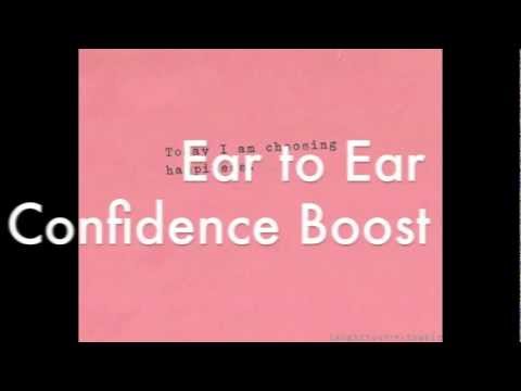 ASMR Binaural: Close up ear to ear panning with Confidence booster and first ASMR experience