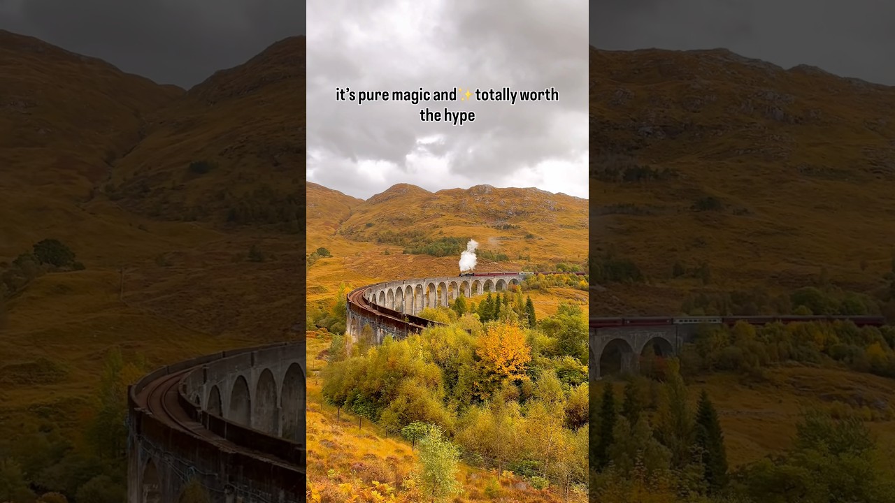 Посещение моста Гарри Поттера в Шотландии (виадук Гленфиннан) — прогулка, ожидание, магия🚂 