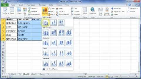 11 Charts- Creating Stacked Bar Graphs