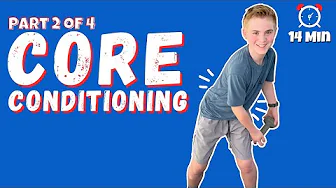 KIDS WORKOUT FOR A STRONG CORE with Weights | Part 3 of 4 in Conditioning Series