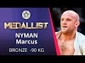 NYMAN Marcus Bronze medal Judo World Judo Championships Seniors Hungary 2021