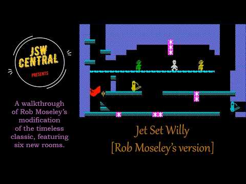 Jet Set Willy - Rob Moseley's version walkthrough | ZX Spectrum