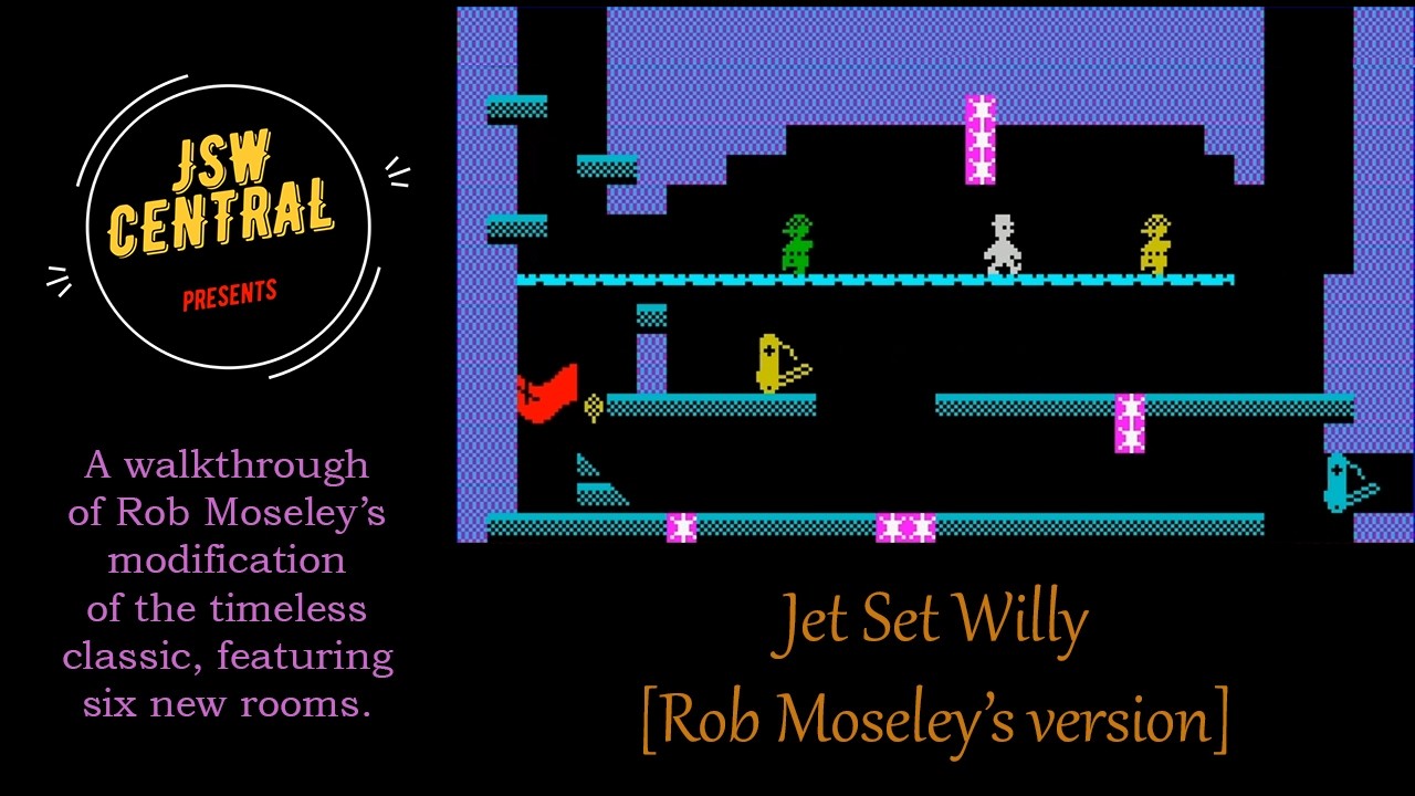 Jet Set Willy - Rob Moseley's version walkthrough | ZX Spectrum