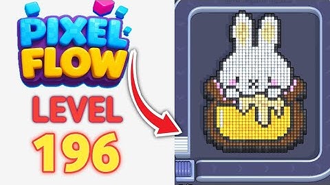 Pixel Flow Level 196 Walkthrough