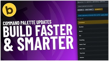 De geheime kracht van het NIEUWE commandopalet in Bricks Builder