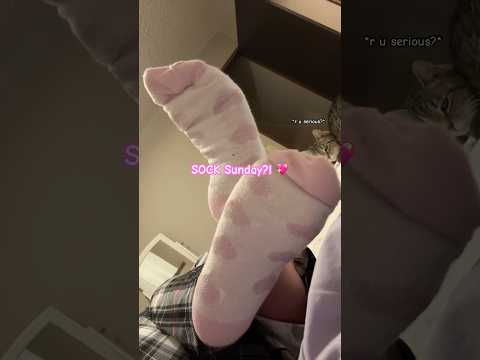 Sparkly Pink Heart Socks 💖 Happy Sock Sunday #shorts #soles #socks #pink