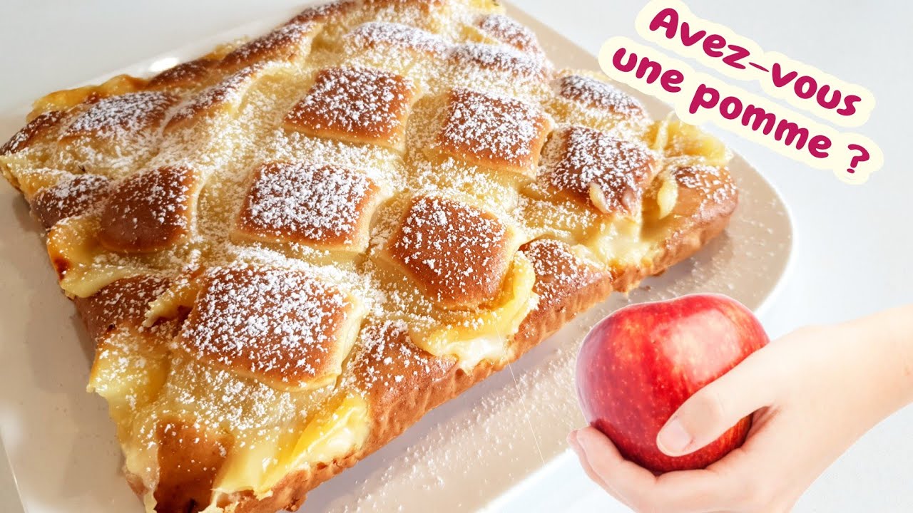 Découvrez cette recette de gâteau aux pommes🍎facile et simple à préparer🍎