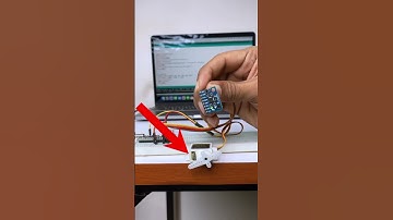 Moving a servomotor with the MPU6050 using Arduino #diy #arduino #shorts