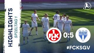 Dominanter Auftakt 1. Fc Kaiserslautern Ii - Sgv Heilbronn-Freiberg 1. Spieltag Rlsw