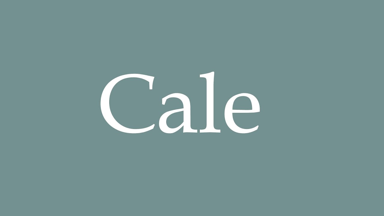 how-to-pronounce-cale-wedge-correctly-in-french-youtube