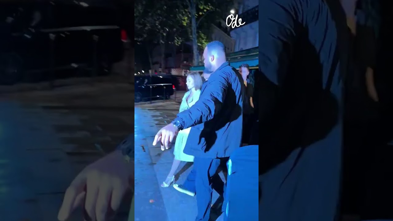 Mbappé et Ester Expósito, sortie remarquée à Paris