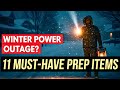 11 Essential Items You Need to Survive a Winter Power Outage βοΈ