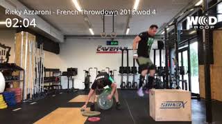 French Throwdown 2018 wod 4