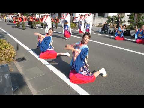 丹波篠山楽空間　赤穂でえしょん祭り２０１７　お城通りパレード　４ｋ
